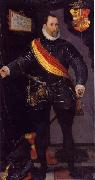 Hans Knieper Portrait of Frederick II of Denmark and Norway oil painting